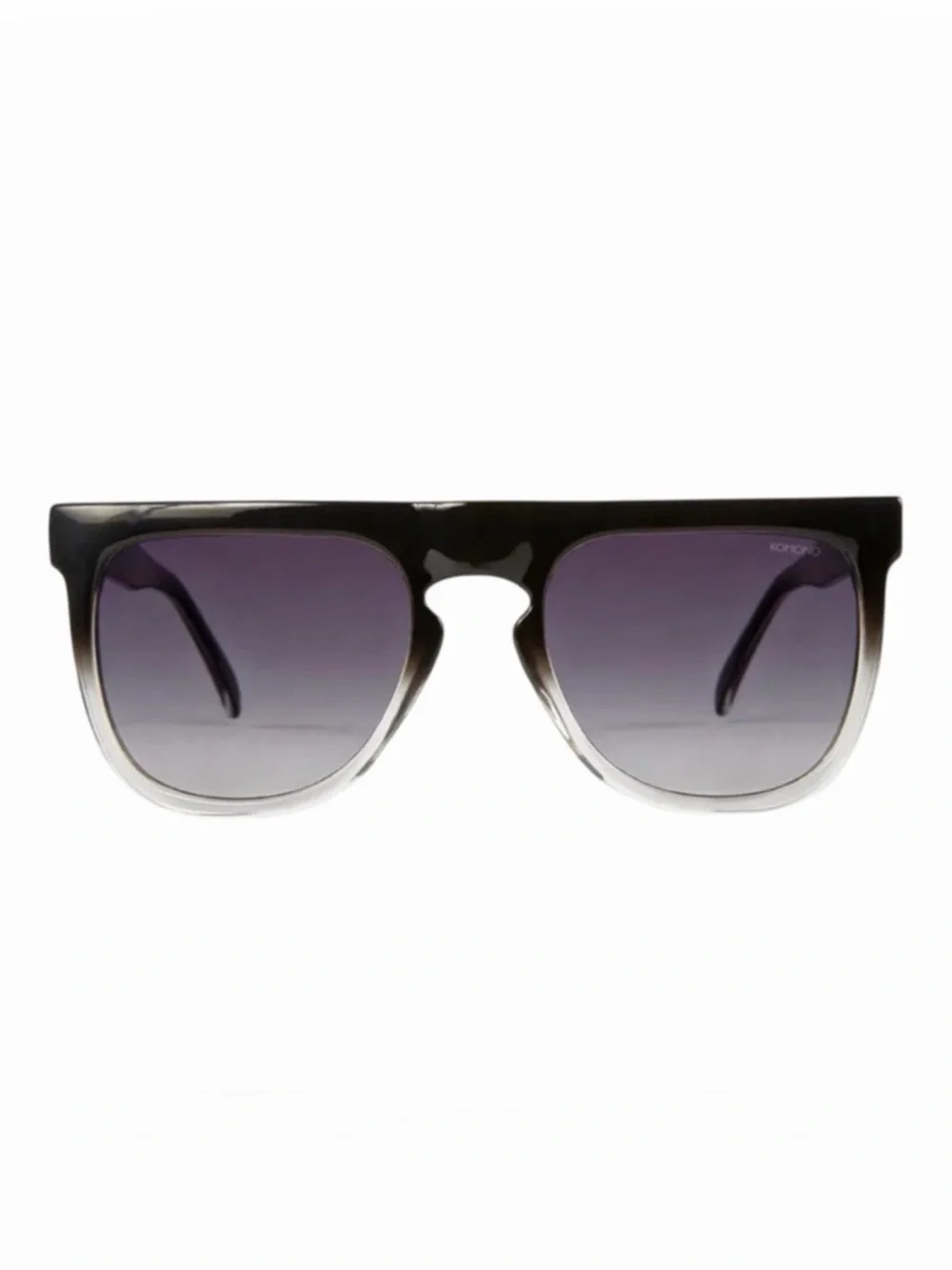 Komono Black Gray Gradient Sunglasses NEW Bennet Paisley